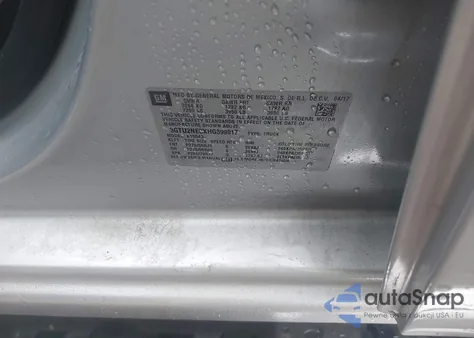 2017 GMC Sierra 1500 Slt z USA, uszkodzony, nr VIN 3GTU2NECXHG399017